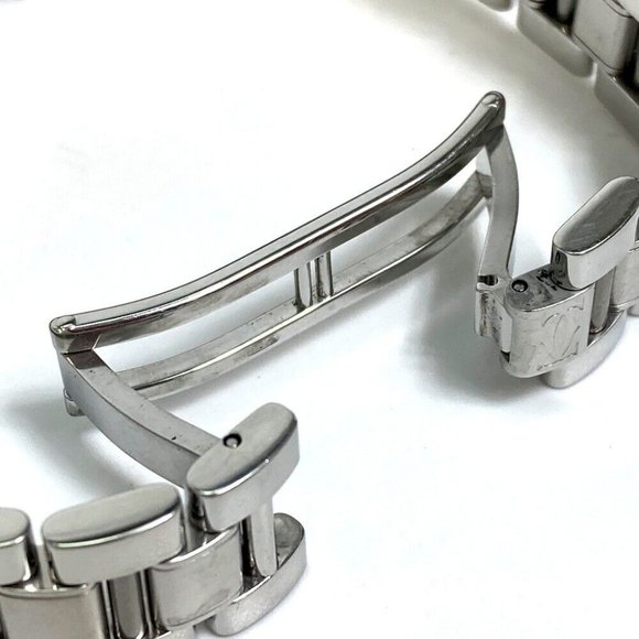 AUTHENTIC CARTIER W10109T2 1340 Must21 Vantian SM quartz Wristwatch - Picture 10 of 11